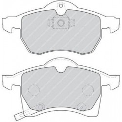 Kit pastiglie freno anteriore