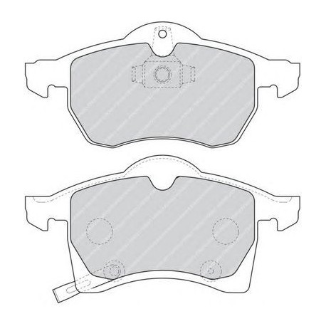 Kit pastiglie freno anteriore