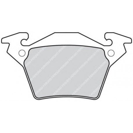 Kit pastiglie freno posteriore