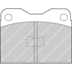 Kit pastiglie freno anteriore