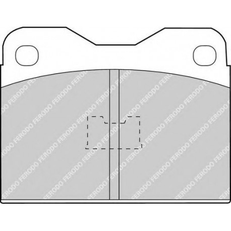 Kit pastiglie freno anteriore