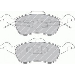 Kit pastiglie freno anteriore