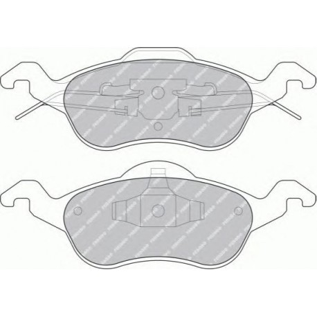 Kit pastiglie freno anteriore