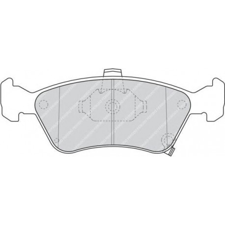 Kit pastiglie freno anteriore