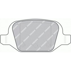 Kit pastiglie freno posteriore