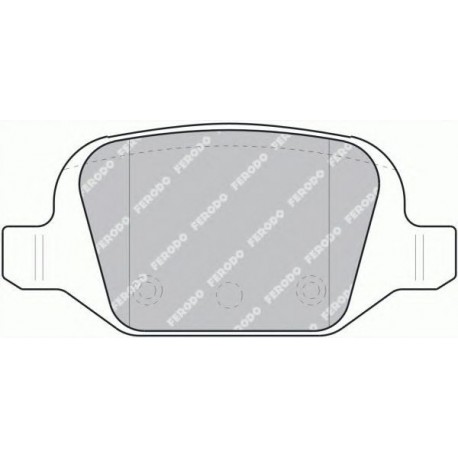 Kit pastiglie freno posteriore