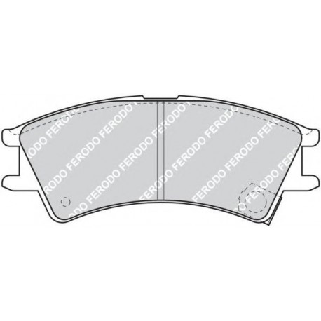 Kit pastiglie freno anteriore