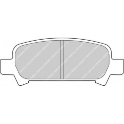 Kit pastiglie freno posteriore