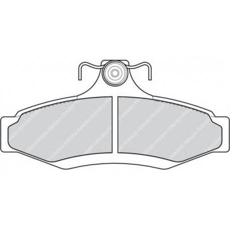 Kit pastiglie freno posteriore