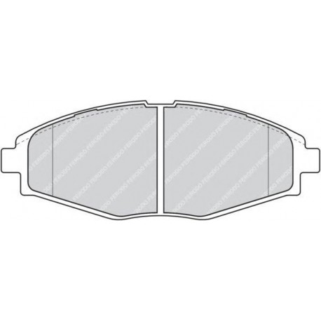 Kit pastiglie freno anteriore