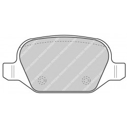 Kit pastiglie freno posteriore