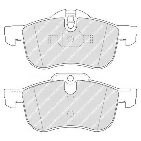 Kit pastiglie freno anteriore