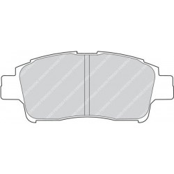 Kit pastiglie freno anteriore