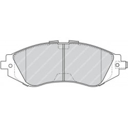 Kit pastiglie freno anteriore