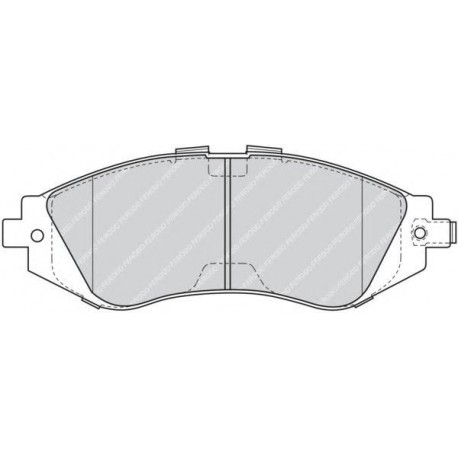 Kit pastiglie freno anteriore