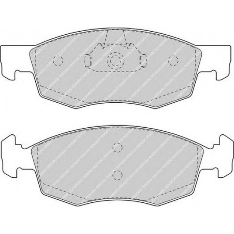 Kit pastiglie freno anteriore