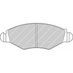 Kit pastiglie freno anteriore