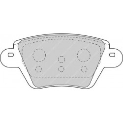 Kit pastiglie freno posteriore