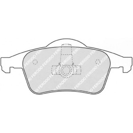 Kit pastiglie freno posteriore