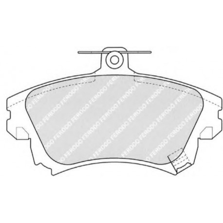 Kit pastiglie freno anteriore