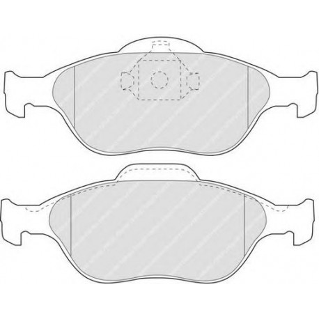 Kit pastiglie freno anteriore