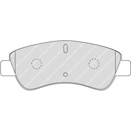 Kit pastiglie freno anteriore