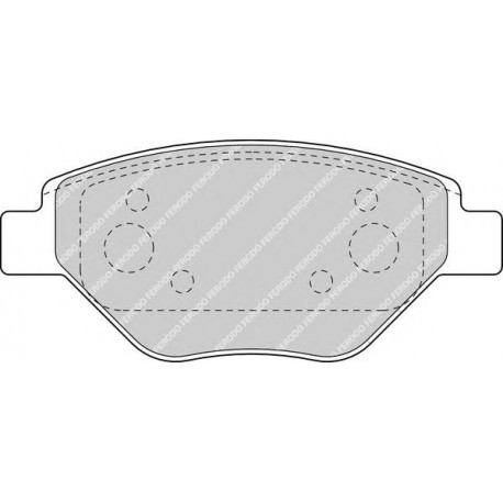 Kit pastiglie freno anteriore