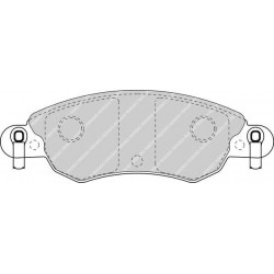 Kit pastiglie freno anteriore