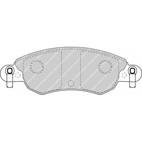 Kit pastiglie freno anteriore