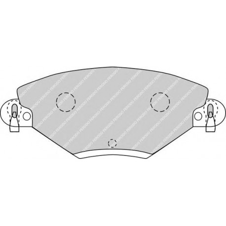 Kit pastiglie freno anteriore