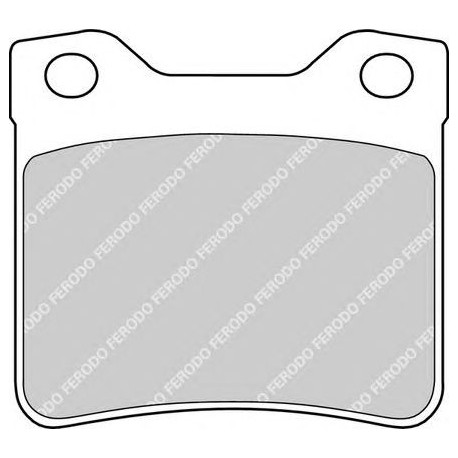 Kit pastiglie freno posteriore