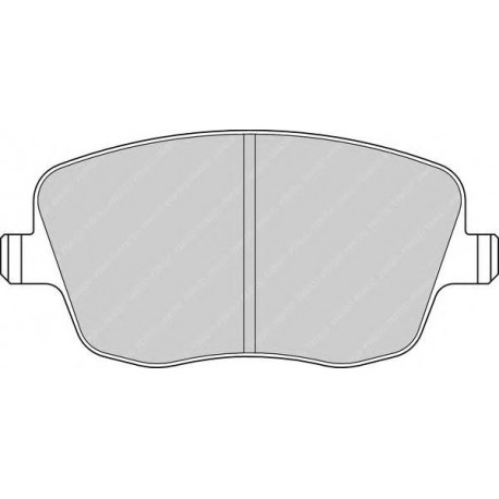 Kit pastiglie freno anteriore