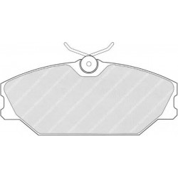 Kit pastiglie freno anteriore