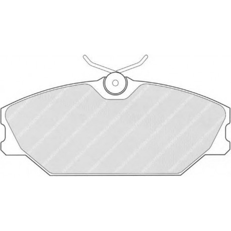 Kit pastiglie freno anteriore