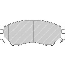 Kit pastiglie freno anteriore