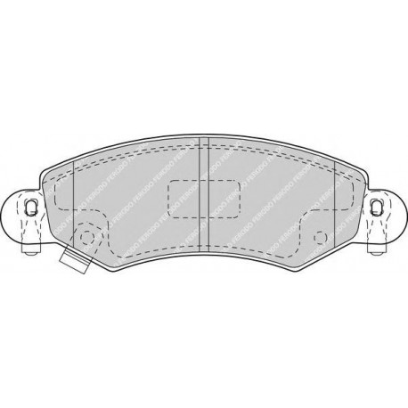 Kit pastiglie freno anteriore