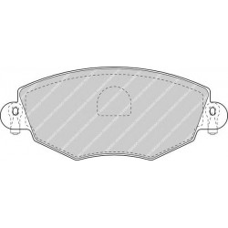 Kit pastiglie freno anteriore