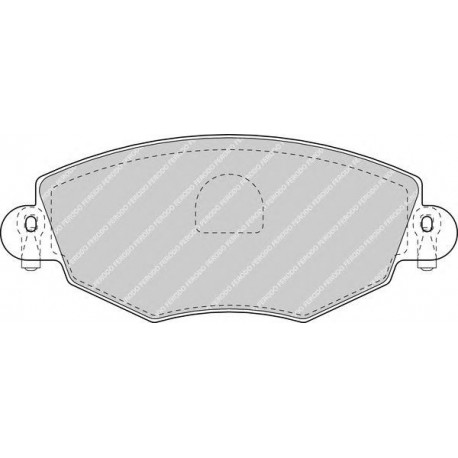 Kit pastiglie freno anteriore