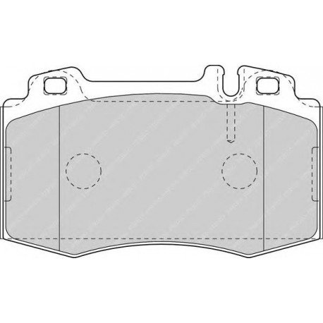 Kit pastiglie freno anteriore