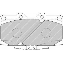 Kit pastiglie freno anteriore