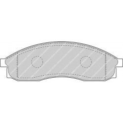 Kit pastiglie freno anteriore