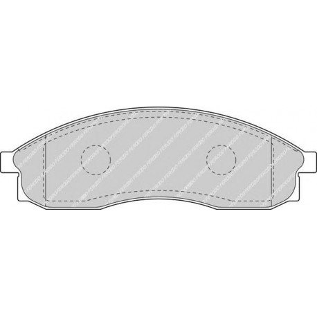 Kit pastiglie freno anteriore