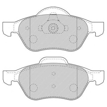 Kit pastiglie freno anteriore