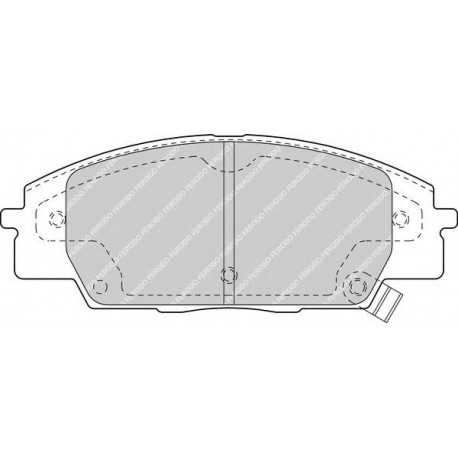 Kit pastiglie freno anteriore