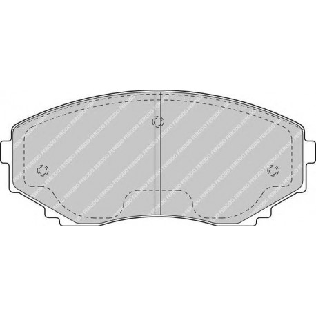 Kit pastiglie freno anteriore