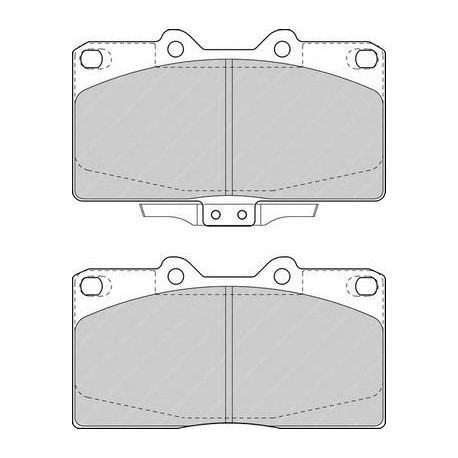 Kit pastiglie freno anteriore