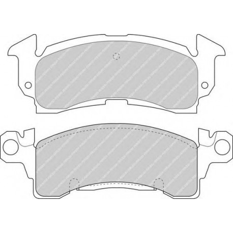 Kit pastiglie freno anteriore