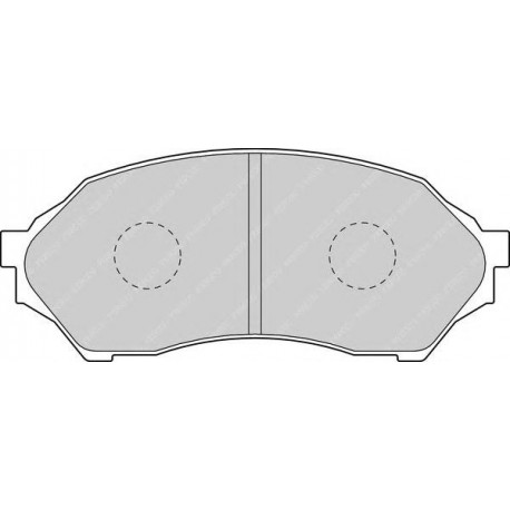 Kit pastiglie freno anteriore