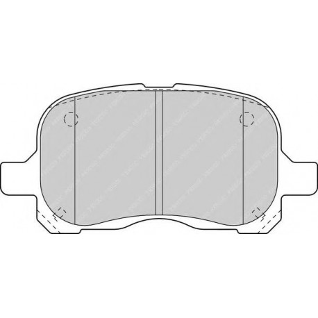 Kit pastiglie freno anteriore