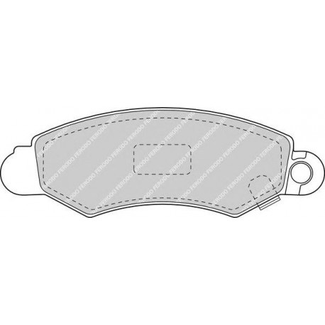 Kit pastiglie freno anteriore